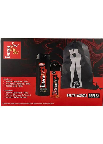 Набір Sex Unisex Set (deo/150ml + sh/gel/300ml + bag/1pcs) Набор (2-1191041) Intesa (380137607)