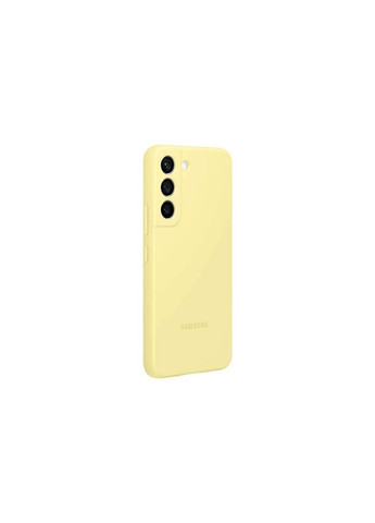 Чохол-накладка Silicone Cover для Galaxy S22 SM-S901 Butter Yellow (EF-PS901TYEGRU) Samsung (364860838)