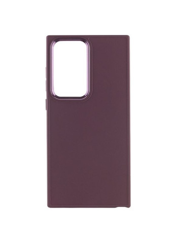 Чехол TPU Bonbon Metal Style для Samsung Galaxy S23 Ultra Plum No Brand (359476499)
