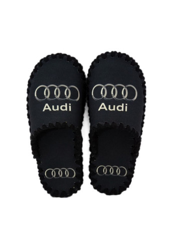 Чоловічі тапки кімнатні 40/41 42/43 44/45 46/47 чорні AUDI Ауді Po Fanu (324626332)