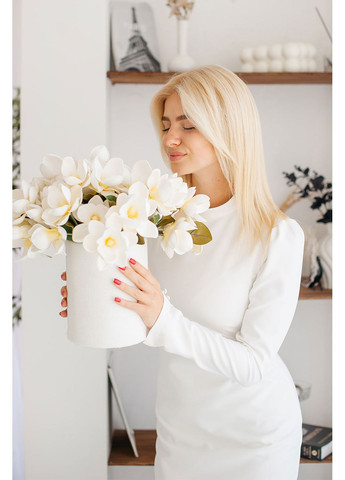 Айворі жіноча сукня serenité Lana Bryk однотонна