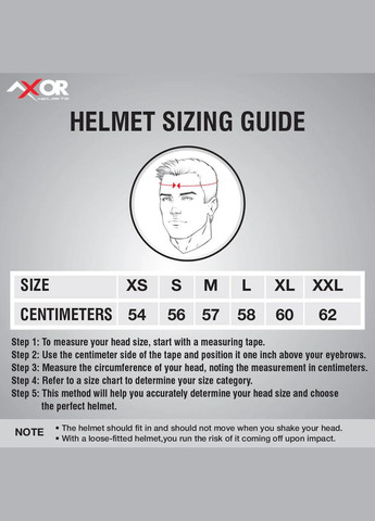 Мотошлем Hunter Turbo Black, размер. Axor (356775626)