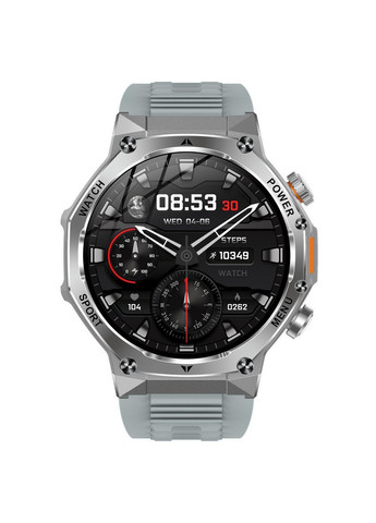 Смарт-часы Smart Surf X Pro Grey 2 ремешка Серебристый (3384) UWatch (371121542)