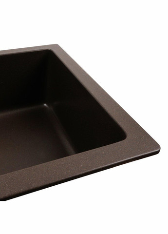 Гранітна мийка для кухні 7945 Paruana матова Темна скеля Platinum (342071062)