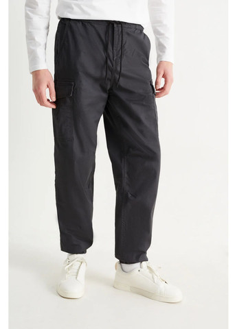 Темно-серые демисезонные брюки C&A