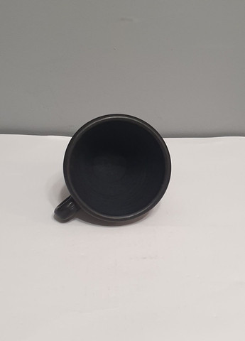 Чашка из чёрной глины 0,2 л No Brand (323014606)