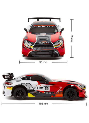 Машинка на р/у Road Rebels Red (16599OB) KS Drive (326800526)