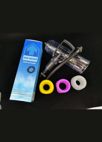 Большая вакуумная помпа Enlarger Pump для увеличения пениса 21*6.5 см No Brand (340914415)