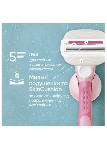 Змінні картриджі для гоління (Леза) жіночі Comfortglide Sugarberry Plus Olay 2 шт Venus (346493680)