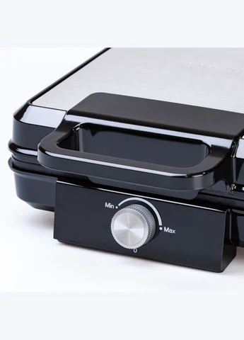 Електровафельниця для бельгійських вафель форма на 4 штуки 1500 Вт електро вафельниця для товстих вафель SK08031 Sokany (313236310)