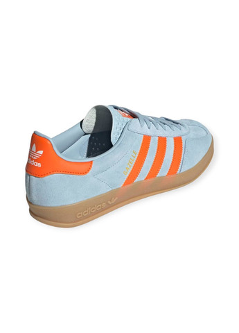 Кроссовки Originals Gazelle Indoor - 36.5 adidas синие всесезоны (369369925)