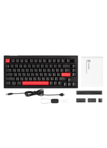 Клавиатура Keychron X4 Brown Red LED USB Black (X4-A3-UA) Lemokey (382073175)
