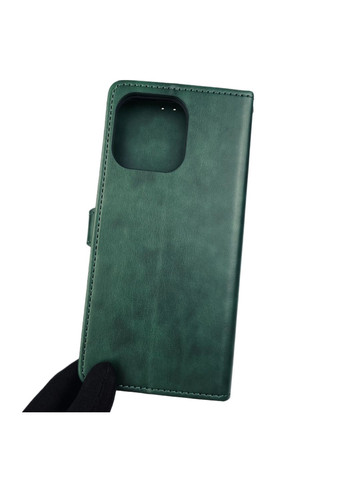 Чохол-книжка для Honor X6a WDY-LX1 з магнітною застібкою з підставкою на хуавей хонор х6а зелена Huawei (366385581)