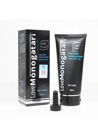 Надувна силіконова анальна пробка з підкачуванням Анальний розширювач + Лубрикант гель Love Monogatari 200 мл Soft Touch (370639536)