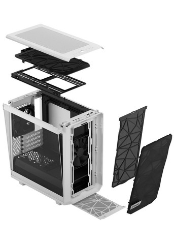 Корпус Meshify 2 Mini Tempered Glass без БЖ (FD-C-MES2M-02) White FRACTAL DESIGN (360411398)