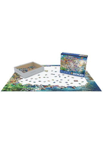 Пазл Фентезі Єдиноріг, 2000 елементів () Eurographics 8220-5551 (328401551)