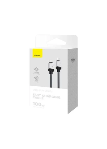 Кабель CoolPlay Series Type-C to Type-C 100W (1m) ( ) Baseus (400765137)
