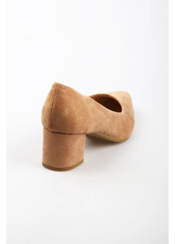 No Brand Туфли лодочки кофейный з искусственная замша, — демисезон (396093156)