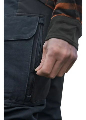 Комбинированные демисезонные брюки No Brand