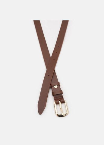 Женский ремень кожаный 100v1genw74 Коричневый Borsa Leather (302971985)