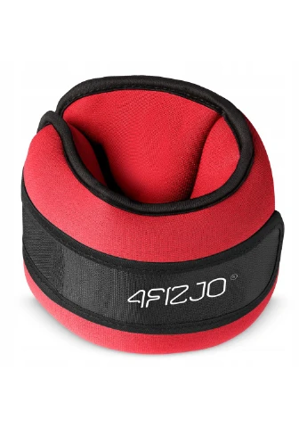 Обважнювачі-манжети для ніг та рук 2 x 1 кг Black/Red () 4FIZJO P-5907739311085 (275095802)