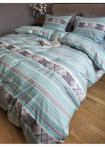 Постельное белье с резинкой Синевир, бязь PREMIUM Двуспальный размер, наволочки 50/70 No Brand (364213462)