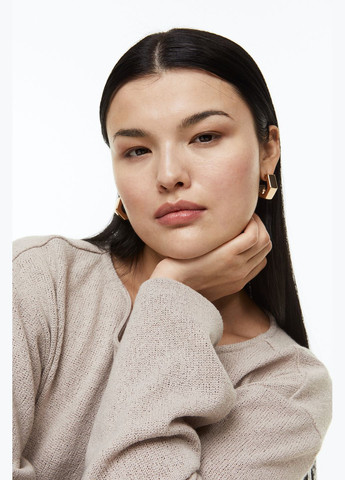 Светло-бежевый демисезонный джемпер H&M