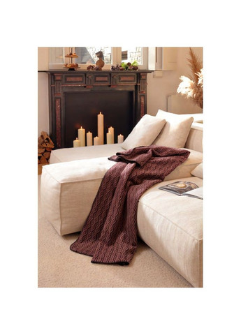 Плед Wohndecke Twist andorra 150х200 см 787002 Biederlack (317351448)