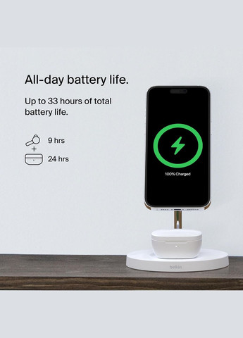 Наушники TWS Soundform Rhythm True Wireless, белый Belkin (322245440)