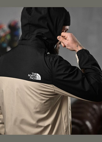 Стильний чоловічий спортивний костюм The North Face бежевий Freedom (323457009)
