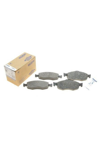 Тормозные колодки (передние) Ford Mondeo I/II 93-00/Scorpio I/II 85-98 180916 RU63 No Brand (339643124)