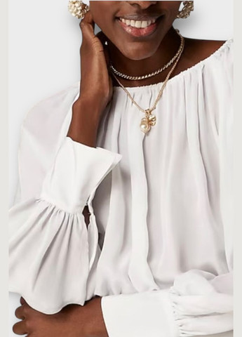 Белая блуза J.Crew