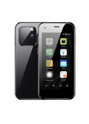 Маленький мобільний смартфон сенсорний Soyes XS 13 Чорний Home (288578981)