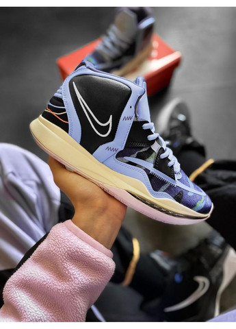 Білі Осінні кросівки чоловічі nike kyrie 8 infinity aluminum найк кайрі No Brand