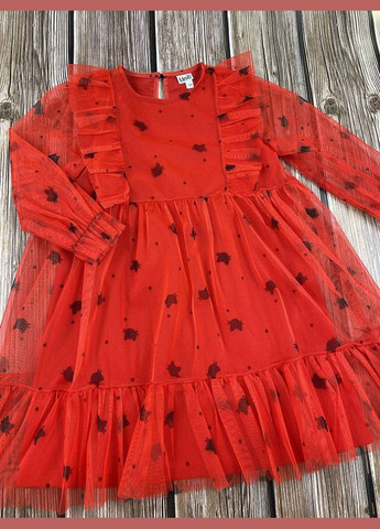 Червона сукня для дівчинки Mevis (268212084)