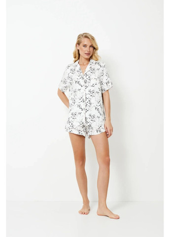 Біла всесезон жіноча піжама zillie pajama short Aruelle