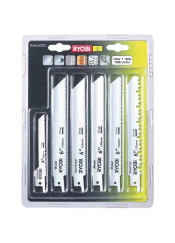 Набор пильных полотен RAK06RB (5132002547) Ryobi (322905857)