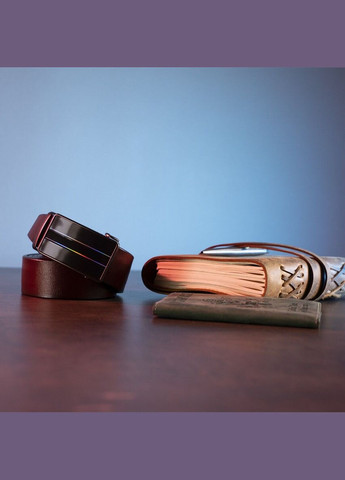 Міцний чоловічий ремінь з автоматичною пряжкою 20210 Vintage (337353123)