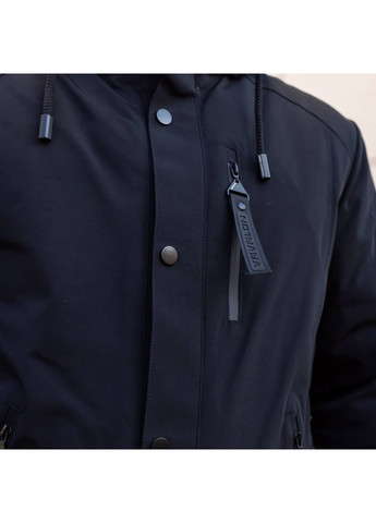 Чорна зимня чоловіча зимова куртка великого розміру SK