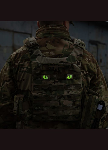 Нашивка Tiger Eyes Laser Cut (пара) Multicam M-TAC (315047908)