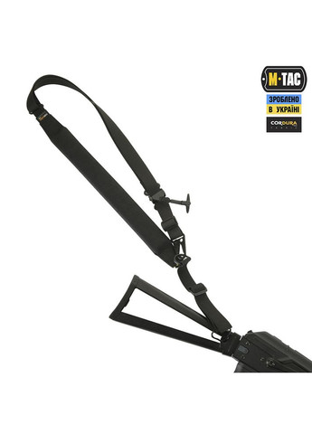 Ремень оружейный универсальный Black RZCOM17 M-TAC (315148410)