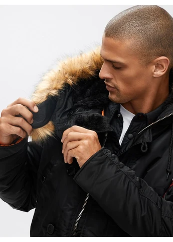 Чорна зимня парка 5544663 ald24 Alpha Industries