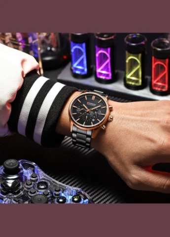 8446 Rose Gold-Black Curren (335067151)