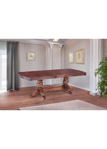 Обідній стіл-трансформер розкладний Цезар Горіх (CSRDN-241) 874024-02 874024 Comfort Line (366666121)