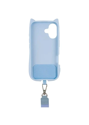 Чехол накладка TPU для Apple iPhone 16 Plus 6.7" No Brand Cat with straps (402060126)