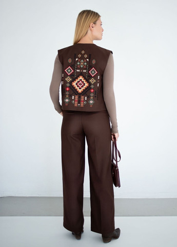 Жилет женский коричневый Едельвіка Жилет (362416596)