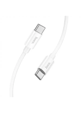 Кабель X87 Magic silicone 60W PD charging data cable для TypeC to Type-C White Hoco (300684460)