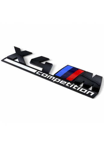 Эмблема BMW X4M Competition черный глянец OEM (354698617)