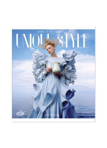 Зошит 96 аркушів клітинка " " / Унікальний стиль Бріск (342416163)