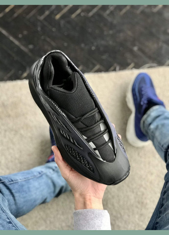 Кросівки жіночі і чоловічі Adidas Yeezy Boost 700 v3 Alvah Black | Адідас Ізі буст 700 в3 чорні No Brand чорні демісезони (307397762)